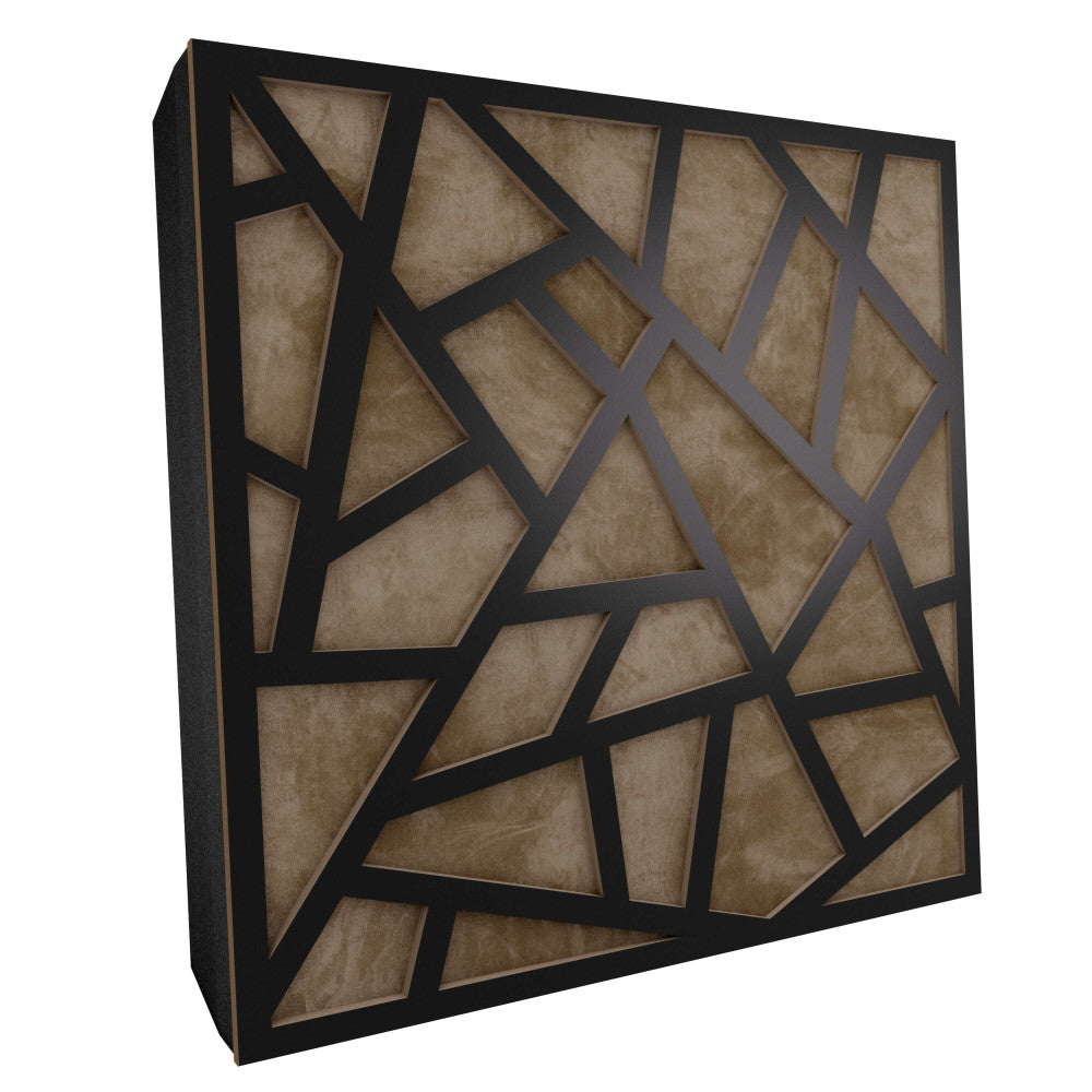 Premium R Acoustic Panel «Skyross Fabric» Zwart