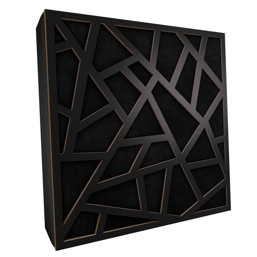 Premium R Acoustic Panel «Skyross Fabric» Zwart