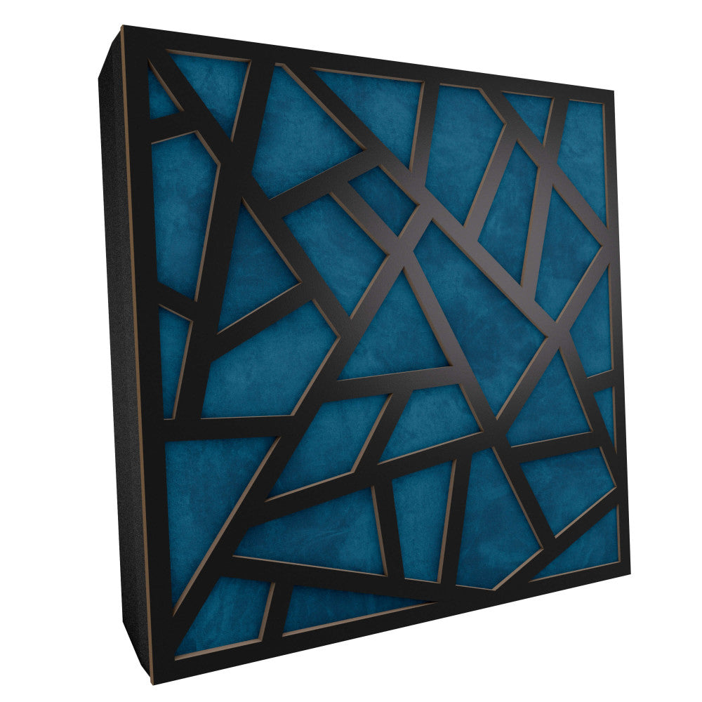 Premium R Acoustic Panel «Skyross Fabric» Zwart