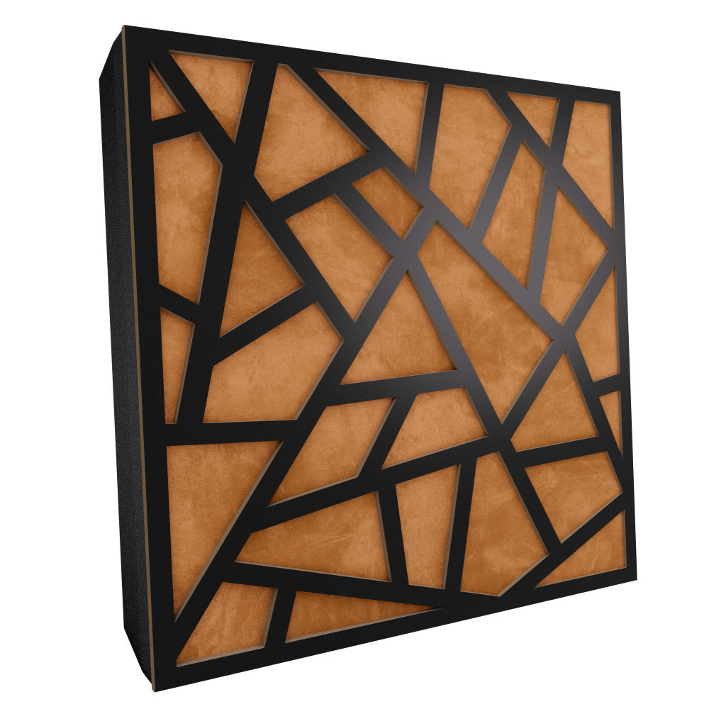 Premium R Acoustic Panel «Skyross Fabric» Zwart