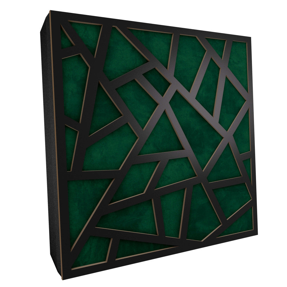 Premium R Acoustic Panel «Skyross Fabric» Zwart