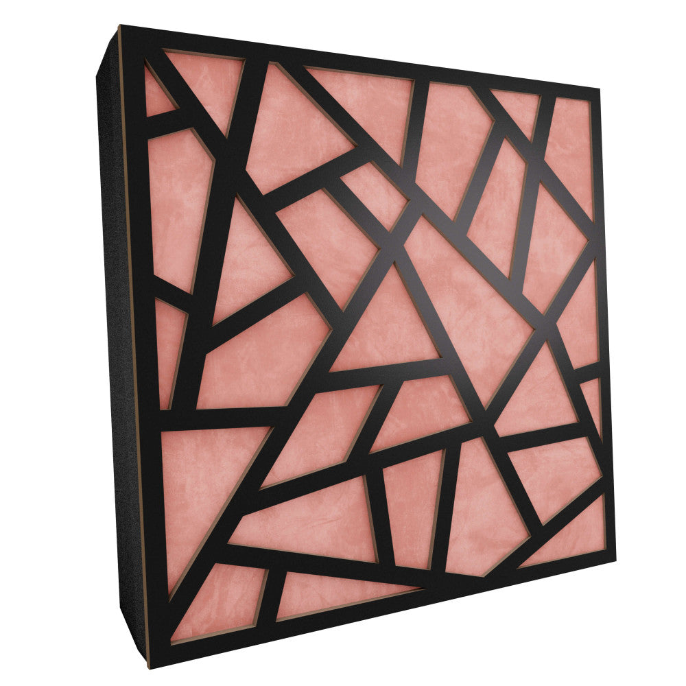 Premium R Acoustic Panel «Skyross Fabric» Zwart