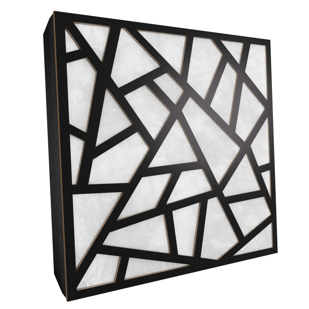 Premium R Acoustic Panel «Skyross Fabric» Zwart