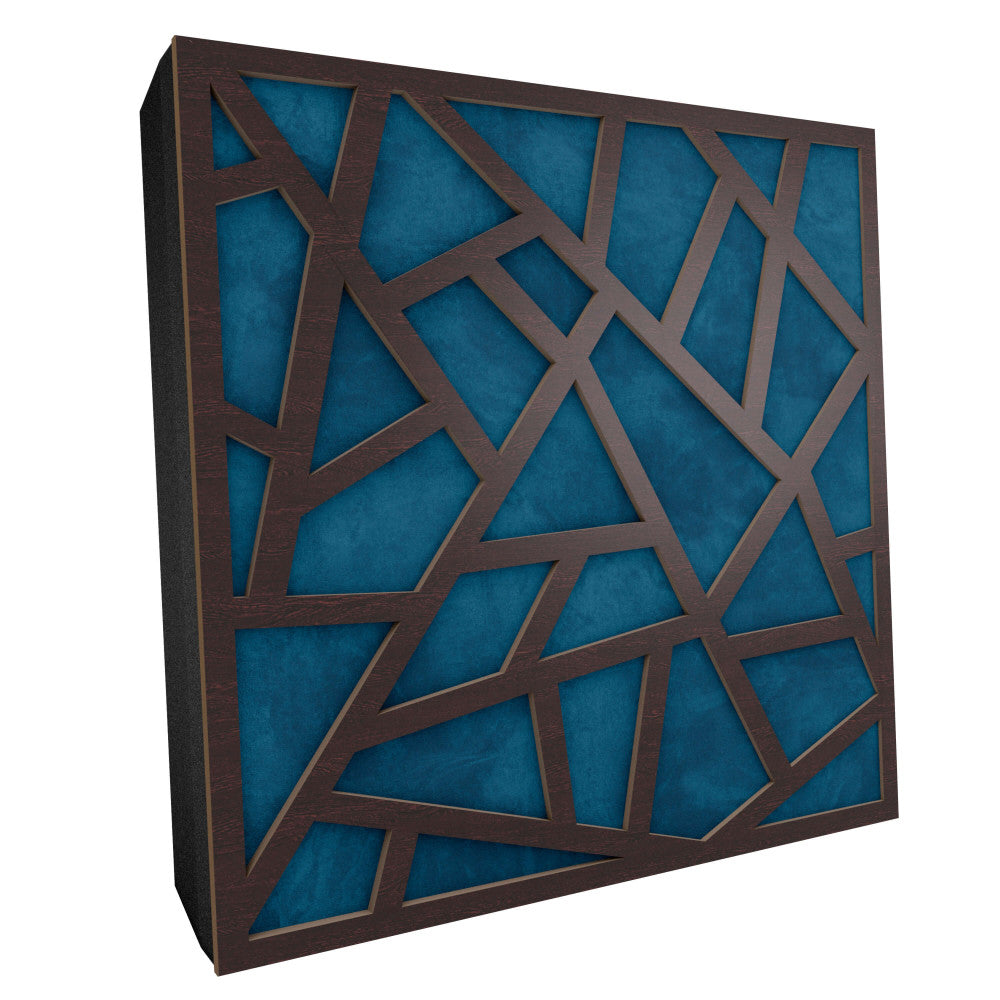 Premium R Acoustic Panel «Skyross Fabric» Wenge
