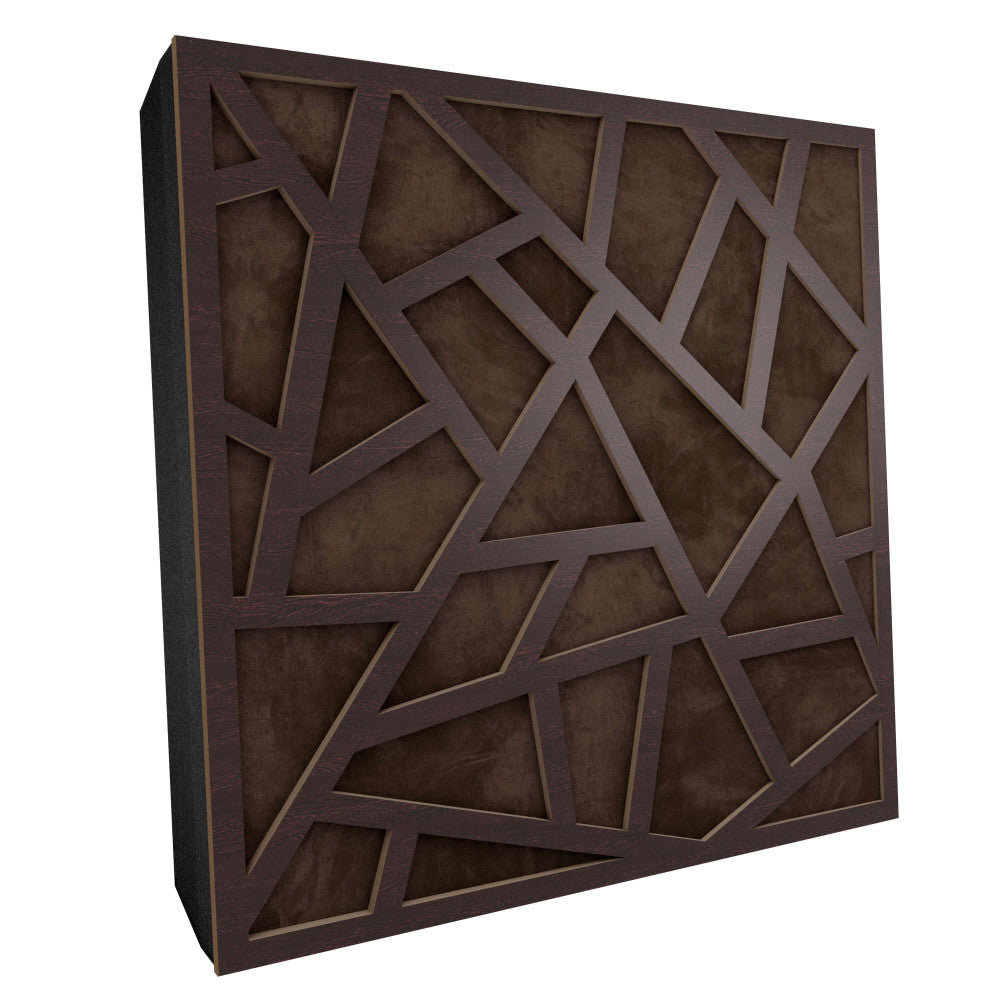 Premium R Acoustic Panel «Skyross Fabric» Wenge