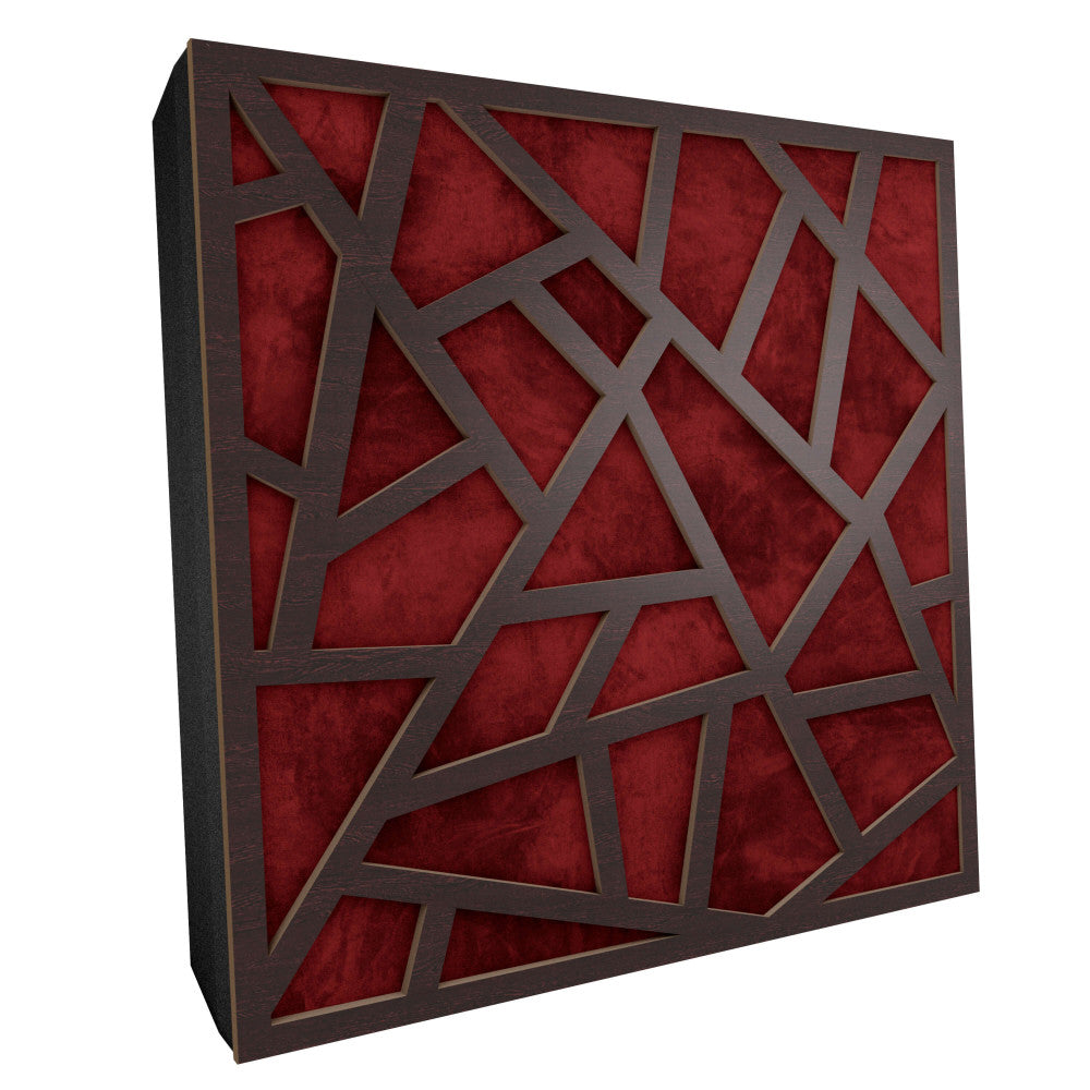 Premium R Acoustic Panel «Skyross Fabric» Wenge