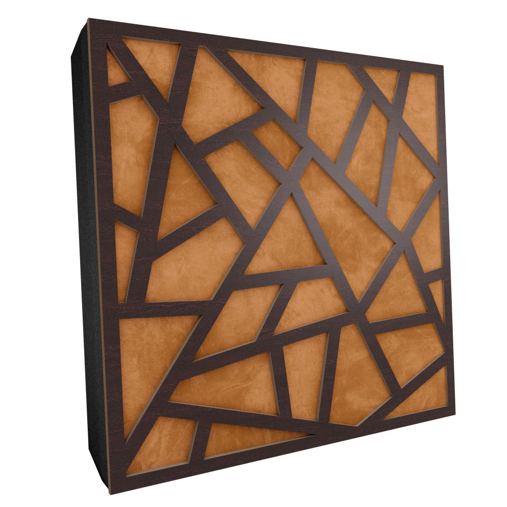 Premium R Acoustic Panel «Skyross Fabric» Wenge