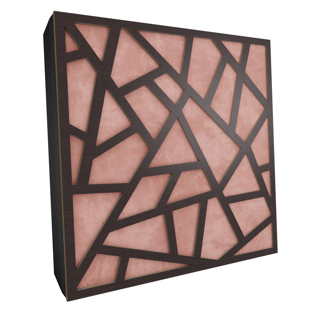 Premium R Acoustic Panel «Skyross Fabric» Wenge