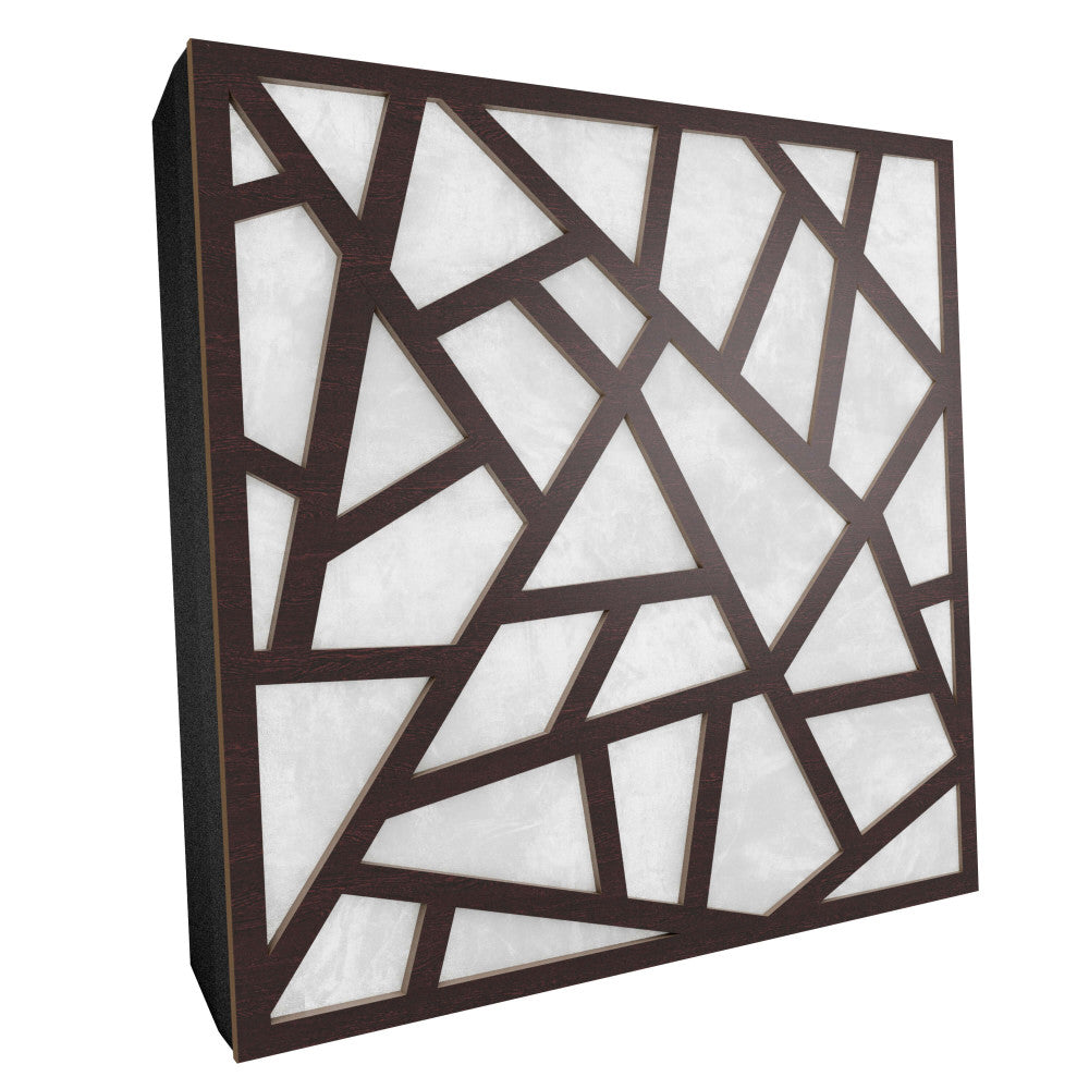 Premium R Acoustic Panel «Skyross Fabric» Wenge