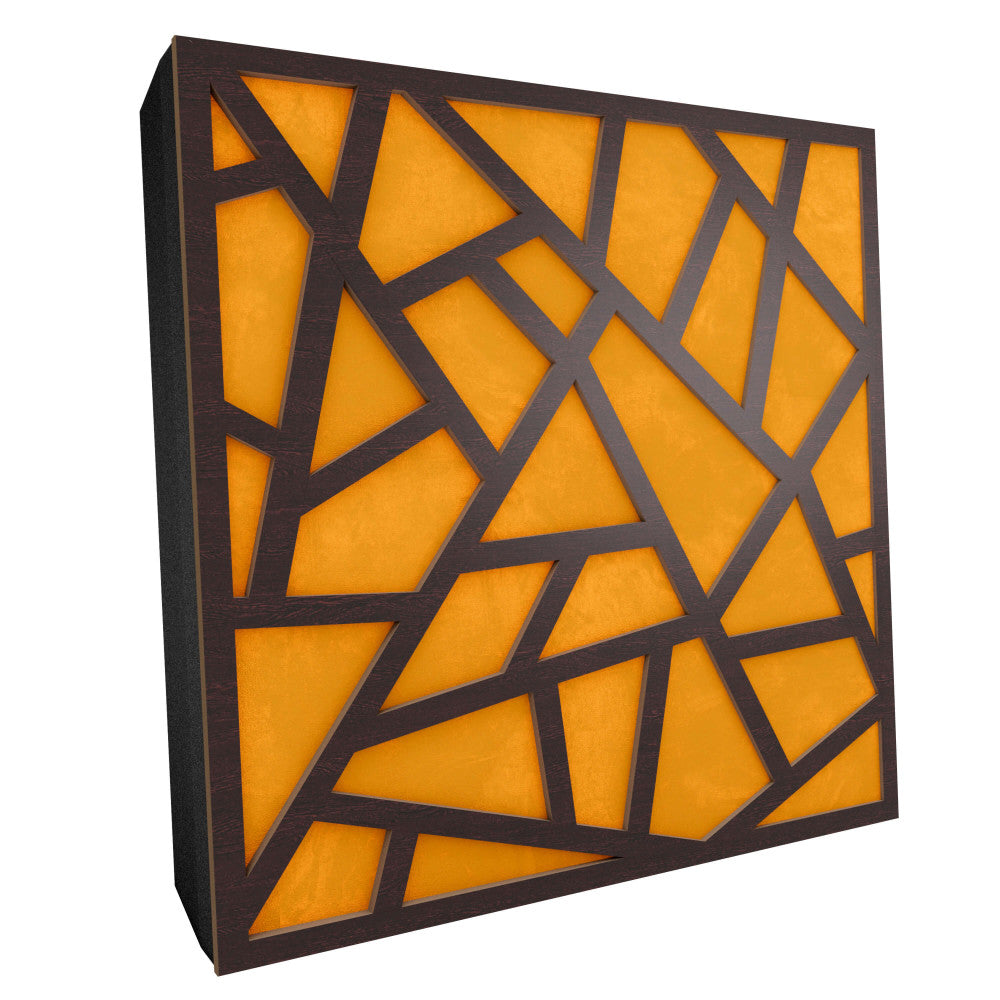 Premium R Acoustic Panel «Skyross Fabric» Wenge
