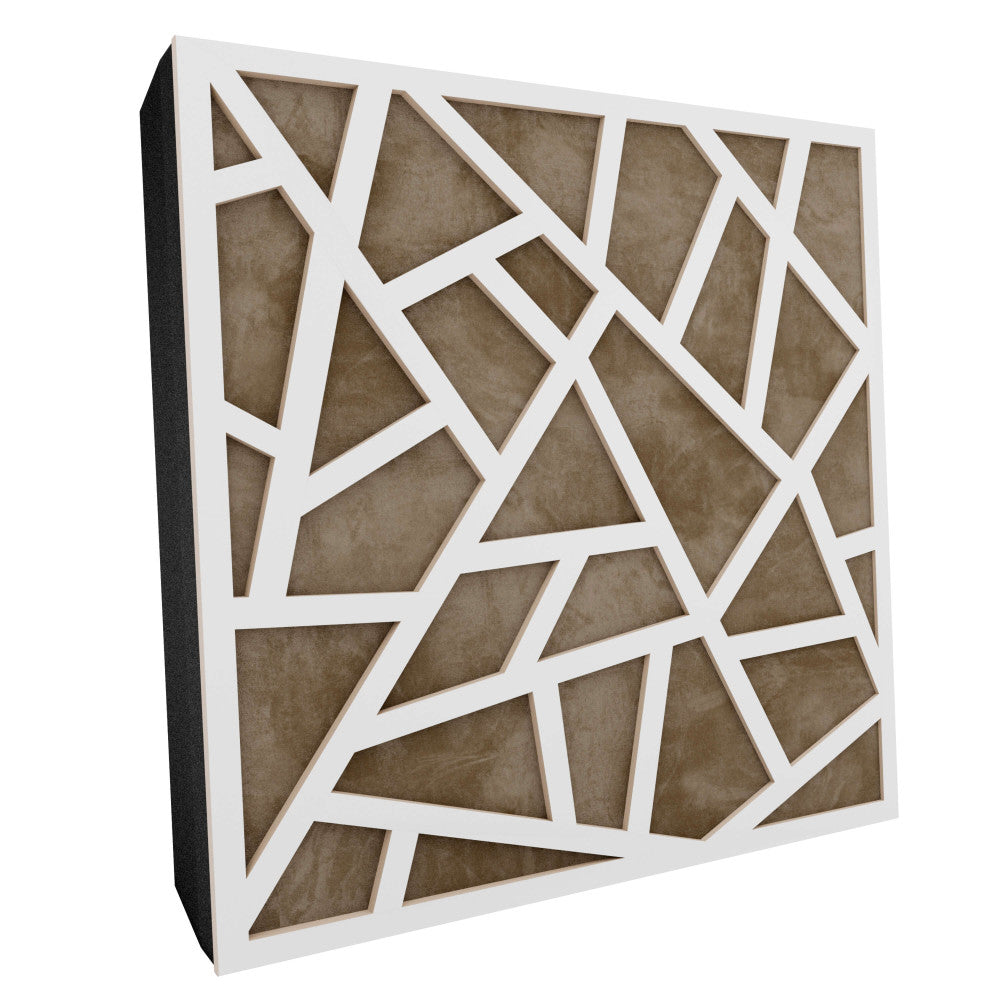 Premium R Acoustic Panel «Skyross Fabric» Wit