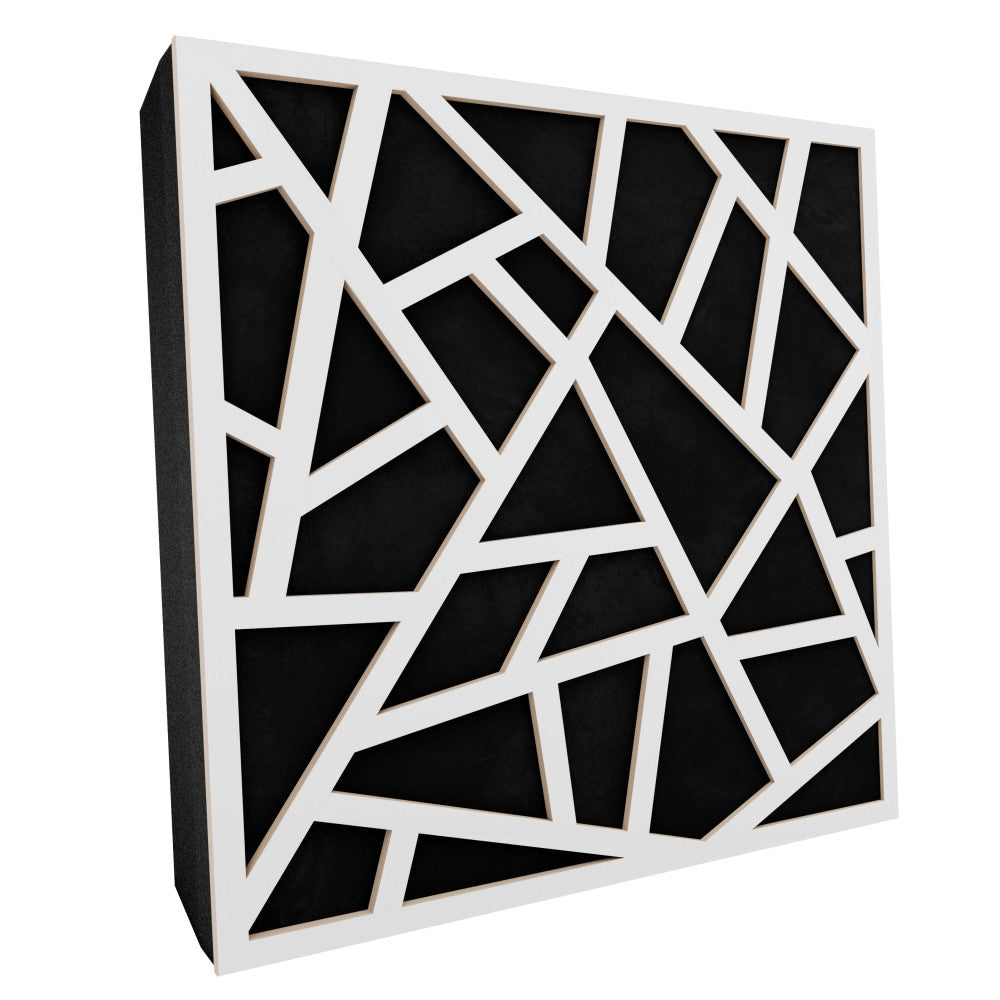Premium R Acoustic Panel «Skyross Fabric» Wit