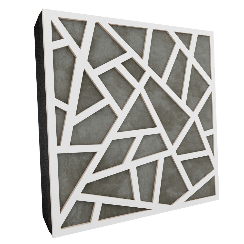 Premium R Acoustic Panel «Skyross Fabric» Wit