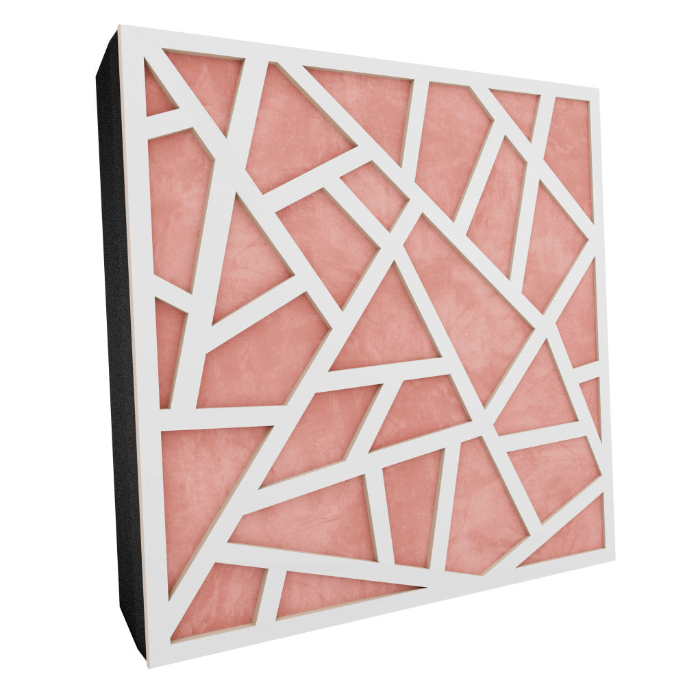 Premium R Acoustic Panel «Skyross Fabric» Wit