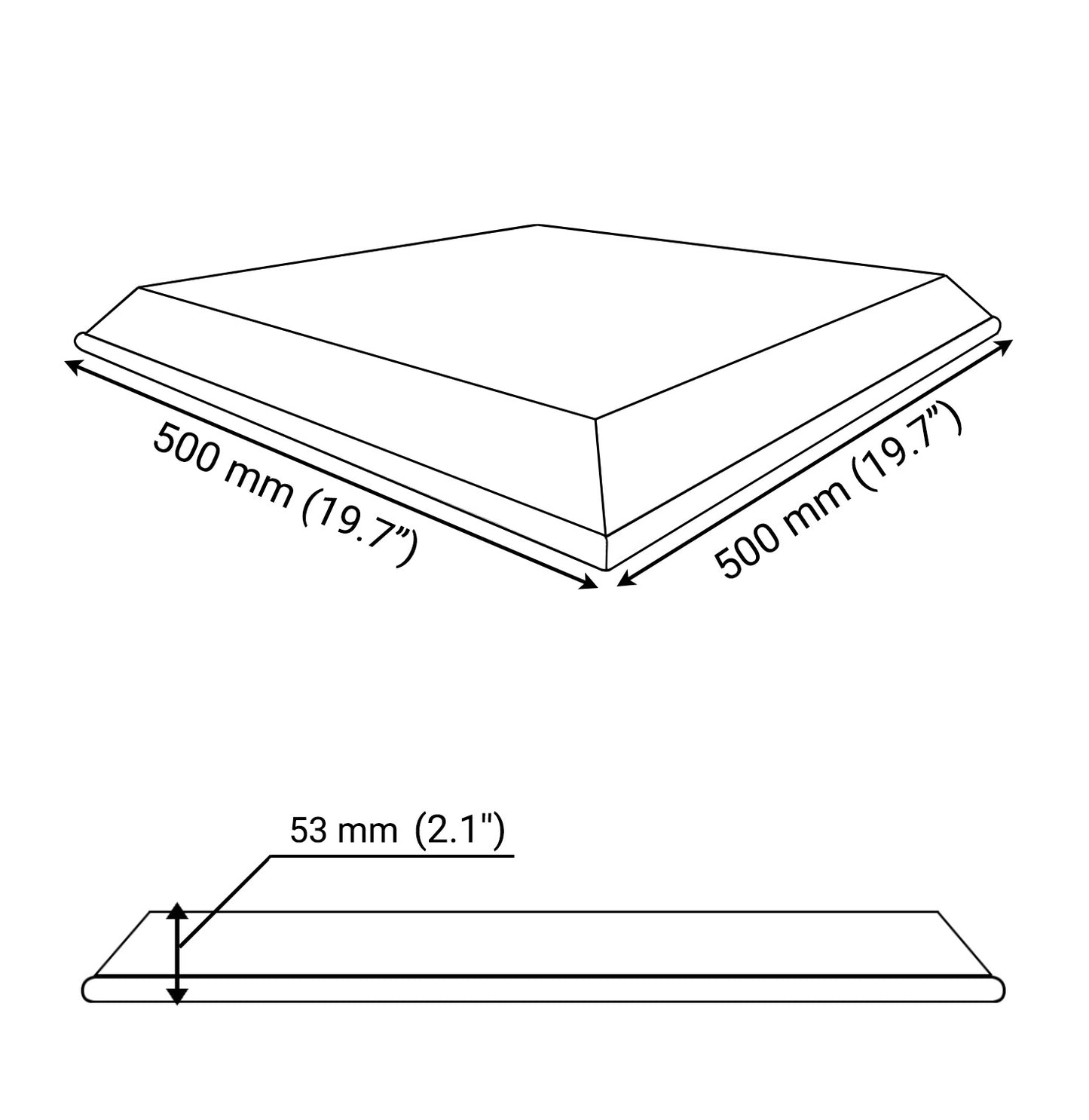 RIFFMO Sound Absorption-Diffuse Acoustic Panel «Cinematic»