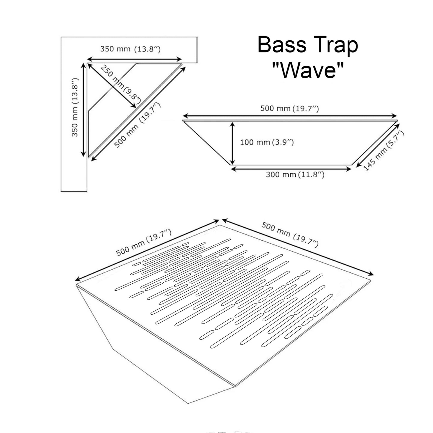 RIFFMO Bass Trap «Wave»