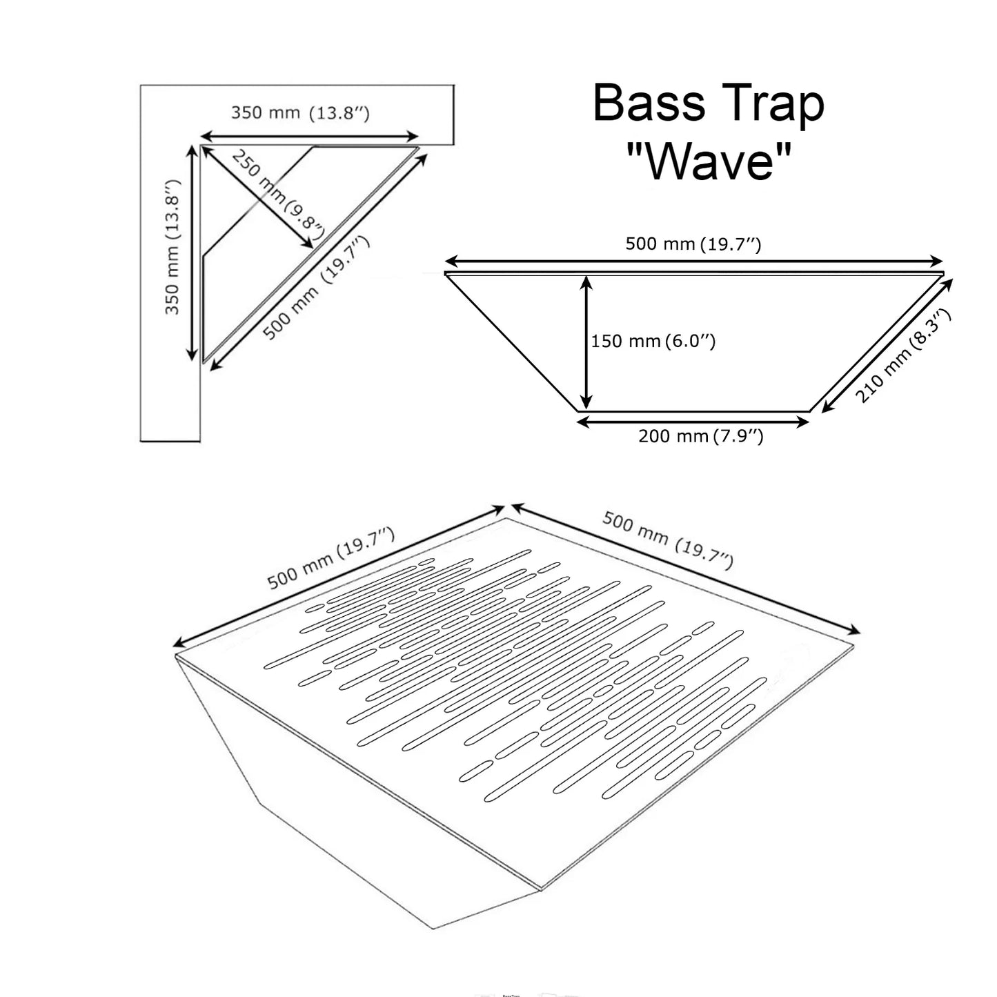 RIFFMO Bass Trap «Wave»