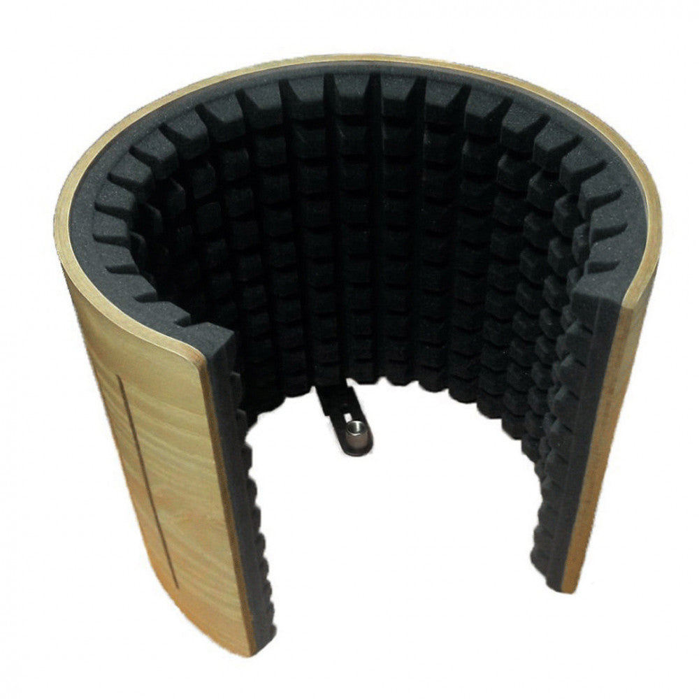 RIFFMO Microphone Isolation Shield «Airscreen Wood»
