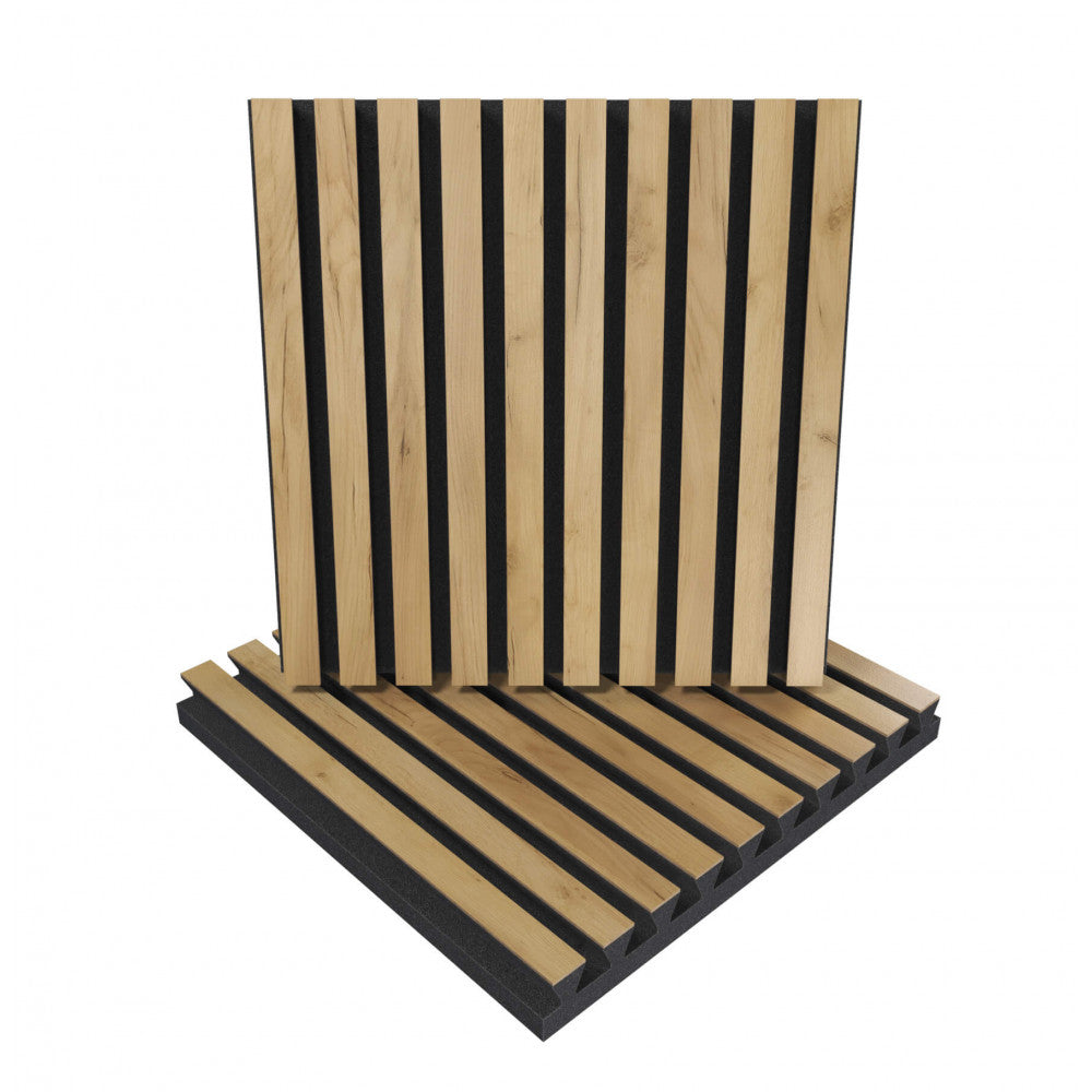RIFFMO Sound Absorption-Diffuse Acoustic Slat Panels «Pole»