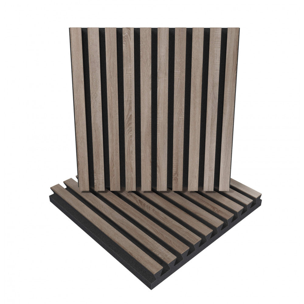 RIFFMO Sound Absorption-Diffuse Acoustic Slat Panels «Pole»
