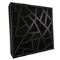 Premium R Acoustic Panel «Skyross Fabric» Zwart