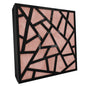 Premium R Acoustic Panel «Skyross Fabric» Zwart Hoogglans
