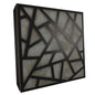 Premium R Acoustic Panel «Skyross Fabric» Zwart