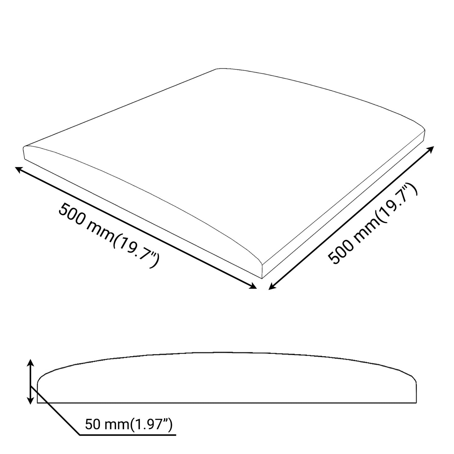 RIFFMO Acoustic Foam «Round»